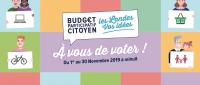 Budget Participatif Citoyen 2019 - À vous de voter!