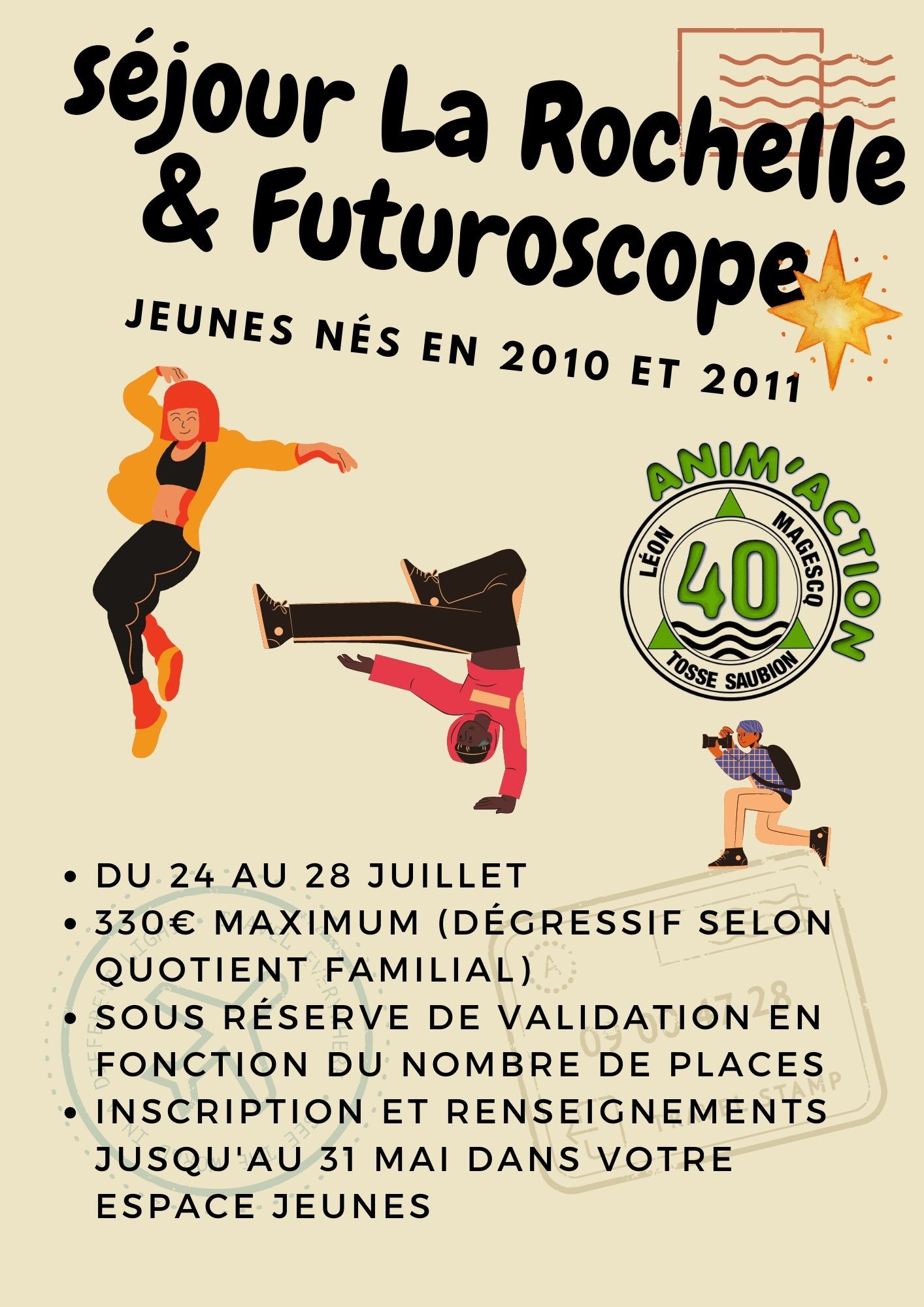 Séjour à La Rochelle & Futuroscope