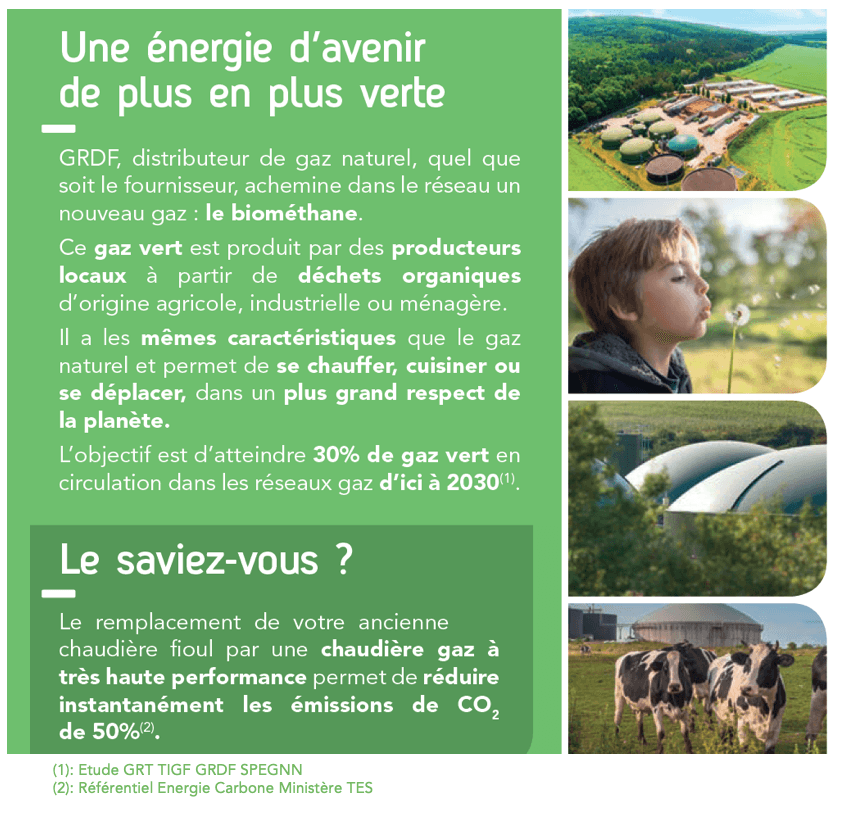 GRDF vous informe dans votre projet de rénovation énergétique