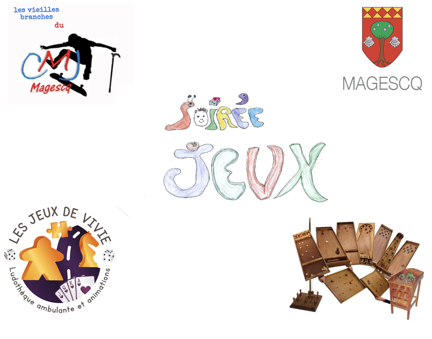 Soirée jeux le vendredi 8 septembre à 19H sur la place des arènes de Magescq