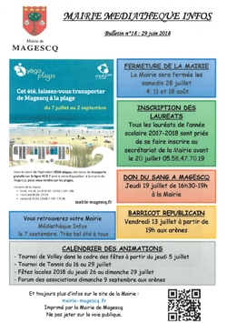 Mairie Médiathèque Infos n18