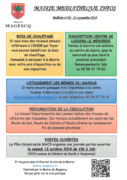 Mairie Médiathèque Infos n20