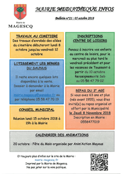 Mairie Médiathèque Infos n21