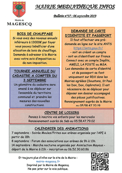 Mairie Médiathèque Infos n37