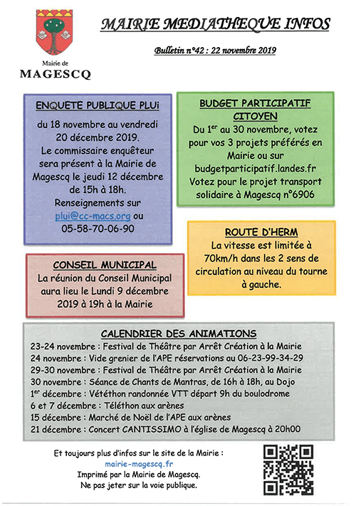 Mairie Médiathèque Infos n42