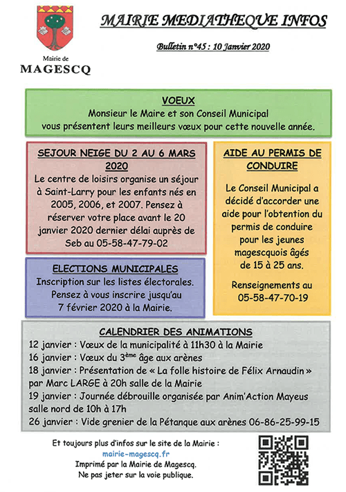 Mairie Médiathèque Infos n45