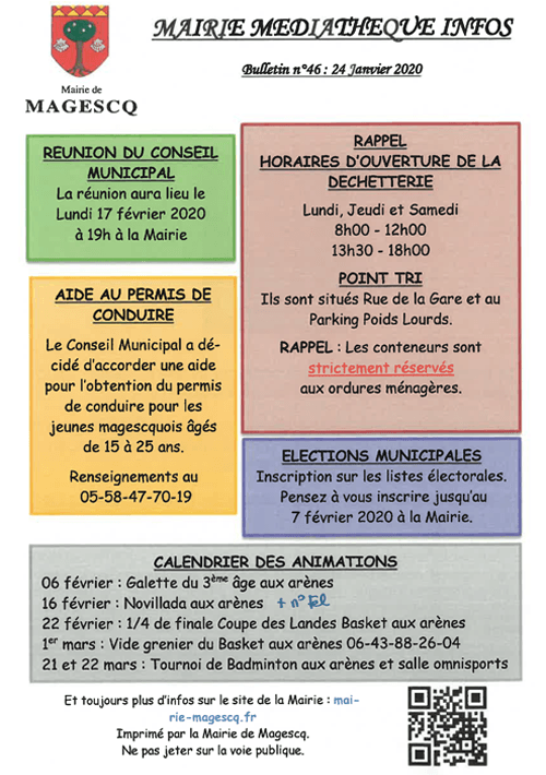 Mairie Médiathèque Infos n46