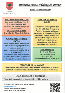 Mairie Médiathèque Infos n7