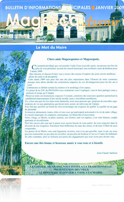 bulletin municipal de janvier 2009