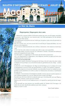 bulletin municipal de juillet 2008