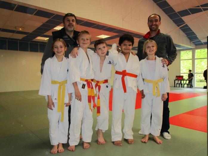 Club de judo Magescq : 1ère rencontre des benjamins à Pomarez