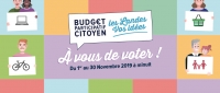 Budget Participatif Citoyen 2019 - À vous de voter!