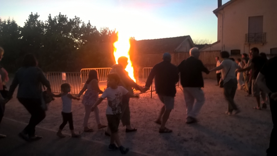 Anim&#039;action Mayeus : le Feu  de la Saint-Jean