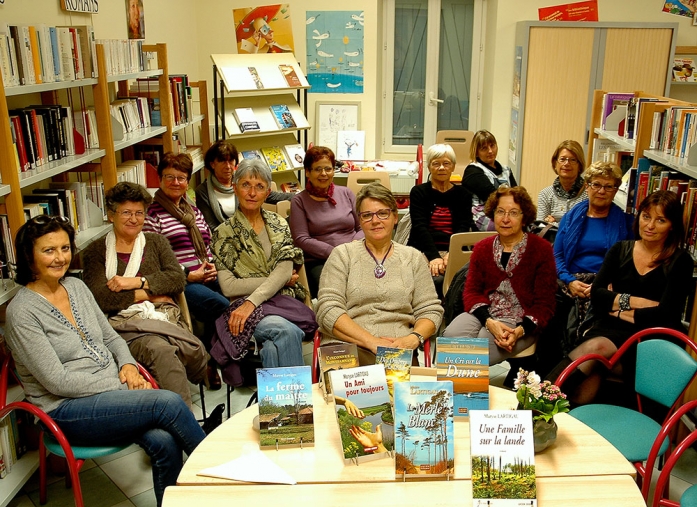 Maryse Lartigau a rencontré ses lecteurs