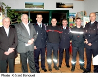 Les pompiers Magescquois fêtent la sainte Barbe