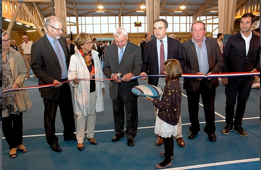 A Magescq, inauguration de la salle omnisports