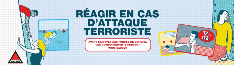 Comment réagir en cas d'attaque terroriste ?