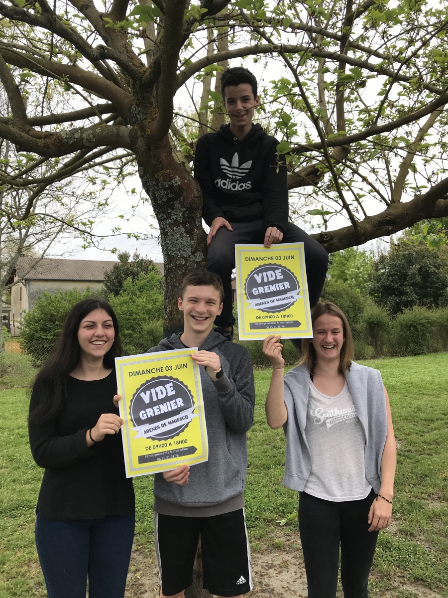 Anim'action 40 : Vide grenier 3 juin 2018